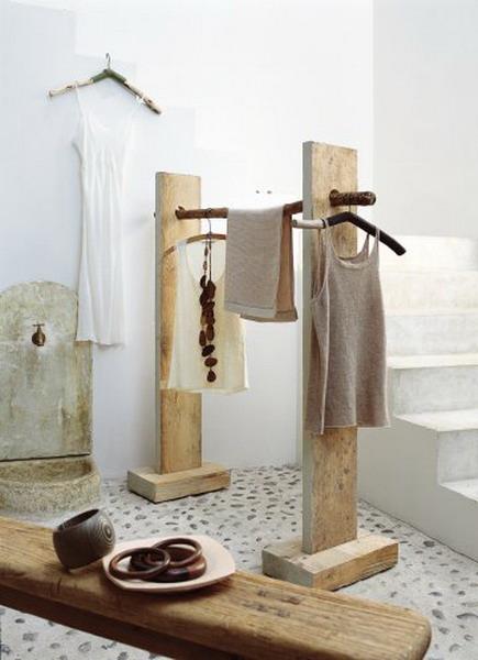 רעיונות קישוט מקוריים חדר אמבטיה כפרי משוחזר