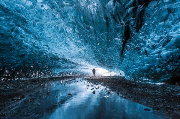 מערת הקרח של כדור הארץ כדור הארץ איסלנד