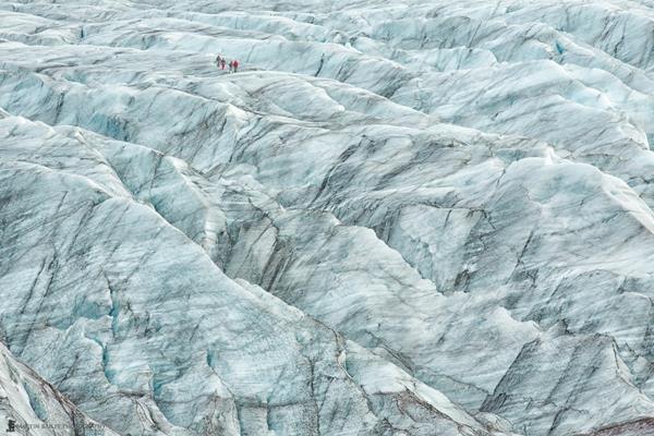 כוכב הלכת כדור הארץ סקאפטאפל קרחון איסלנד