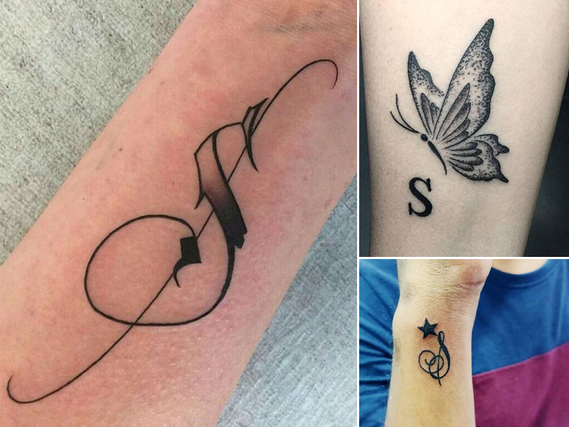 Diseños De Tatuaje De Letra S
