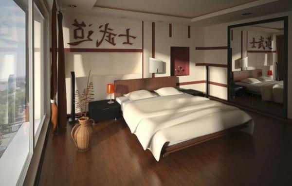 ריהוט חדר שינה באגרטל פרקט בסגנון פנג שואי