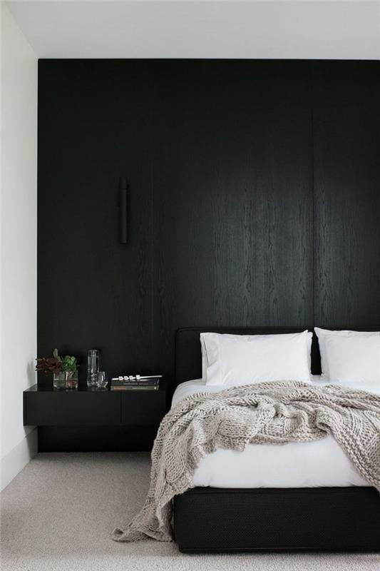 שטיחים מקיר לקיר עם מבטא שחור