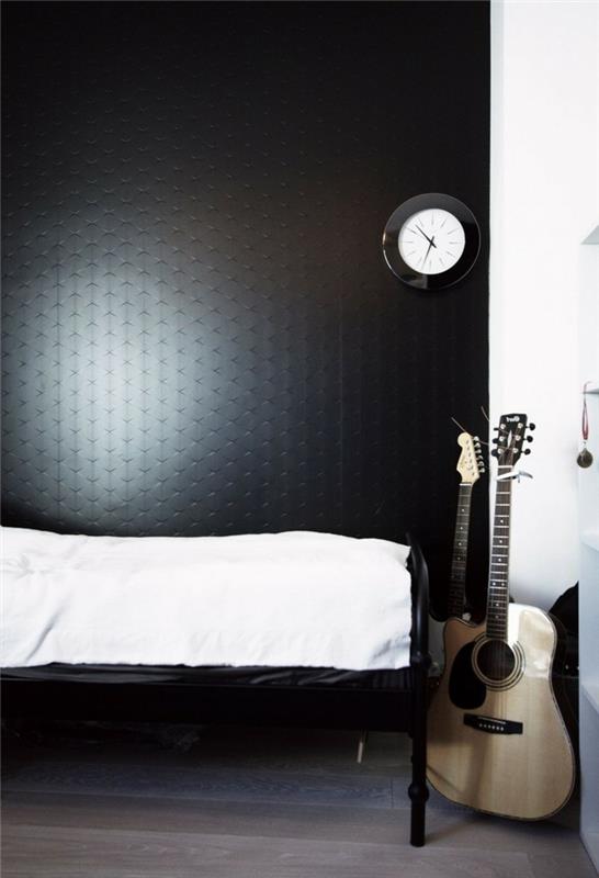 חדר שינה גיטרה רעיונות לבית שחור