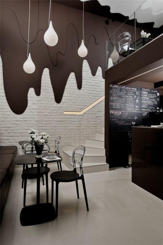 רעיונות לעיצוב מסעדות בר בר שוקולד פולין