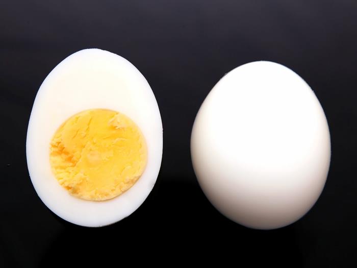 אכילה מהירה אוכל בריא מהיר ביצה מבושלת