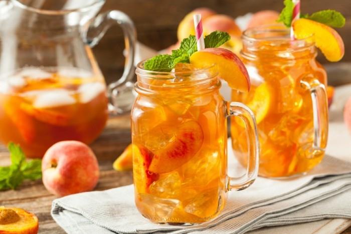 קיץ משקאות פירות תה קר טיפים לירידה במשקל