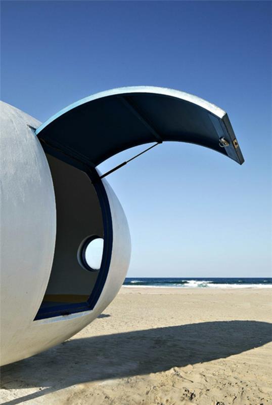צריף חוף דלת אדריכלות מודרנית