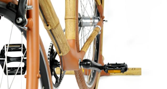 אופניים מסוגננים פירוט עיצוב בר קיימא