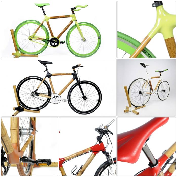 אופניים מסוגננים במבוק פחמן בעיצוב בר קיימא