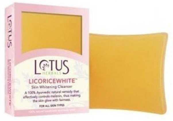 Barretta detergente sbiancante per la pelle Lotus Herbals