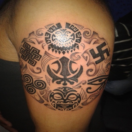 Disegni del tatuaggio Luoghi a delhi7