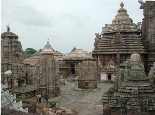 Templo de Lingaraja en Bhubaneswar