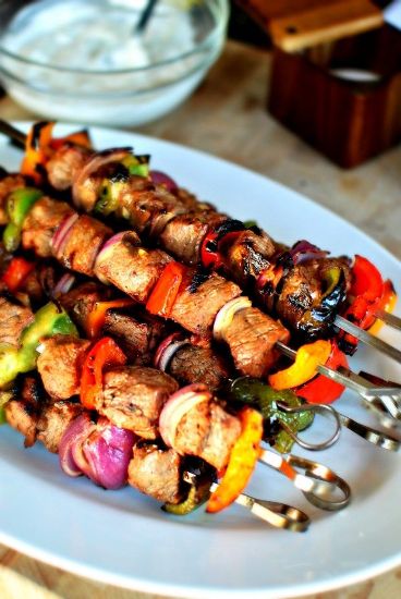 Ricetta di cibo musulmano Kebab