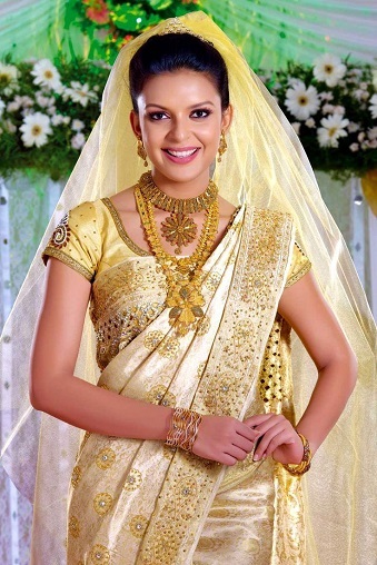 Saris de boda cristianos tamil