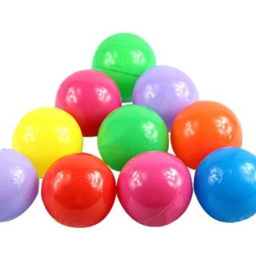 Los 9 mejores juguetes para bebés varones: juego de bolas de colores
