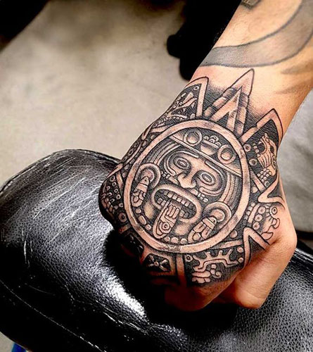 Mejores diseños de tatuajes aztecas 2