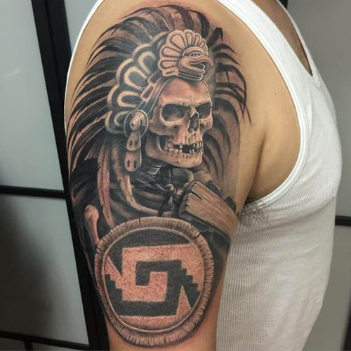 Los mejores diseños de tatuajes aztecas 4