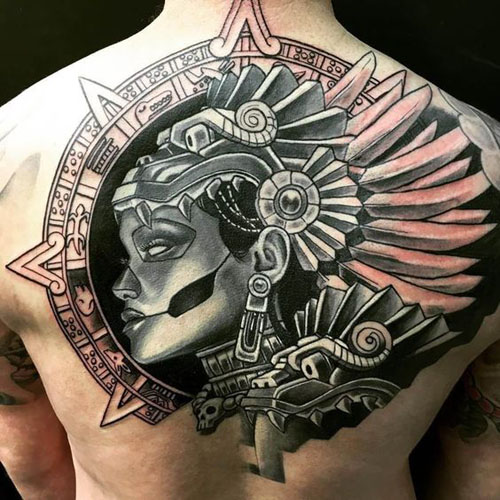Los mejores diseños de tatuajes aztecas 5