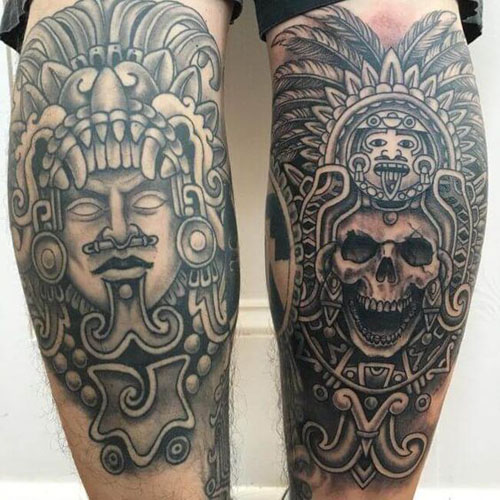 Los mejores diseños de tatuajes aztecas 9