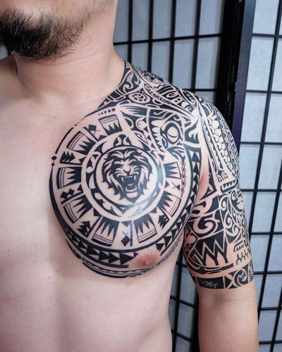 Los mejores diseños de tatuajes aztecas 10
