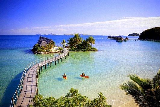 Lugares de luna de miel para parejas jóvenes-fiji