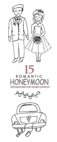 lugares de luna de miel para parejas jóvenes