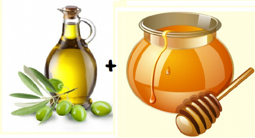 Mascarilla facial de aceite de oliva y miel