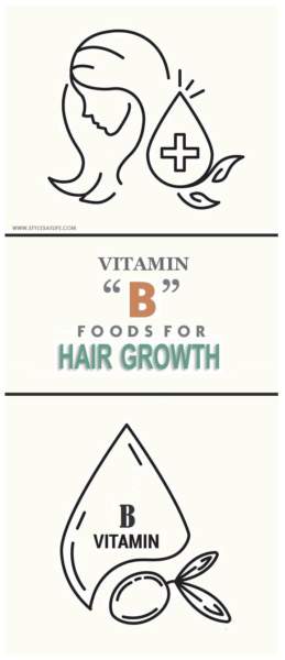 alimenti con vitamina b per la crescita dei capelli