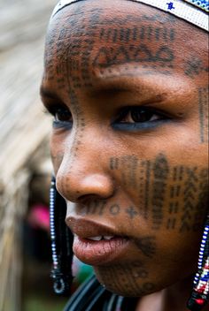 Tatuajes tribales africanos