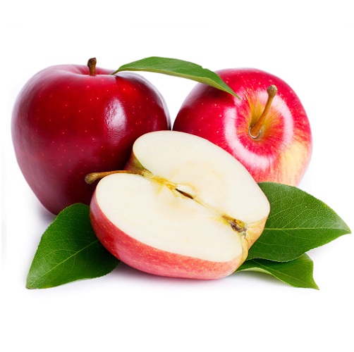 Paquete facial de manzanas y uvas