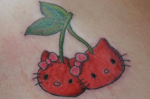 Il miglior tatuaggio di ciliegia casual