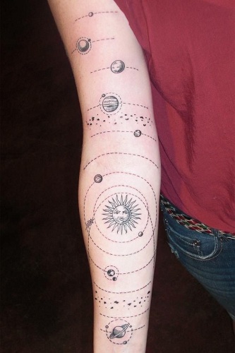 Tatuajes Del Universo Celestial