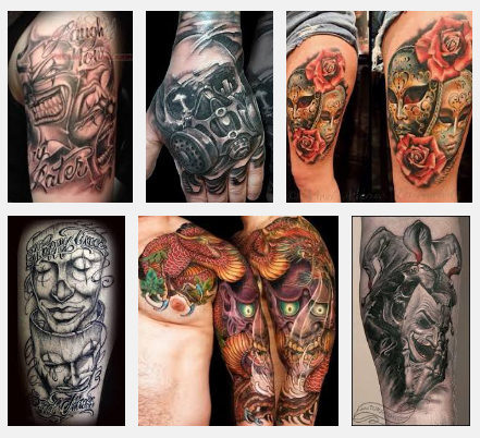 diseños-e-imágenes-de-tatuajes-de-mascarillas