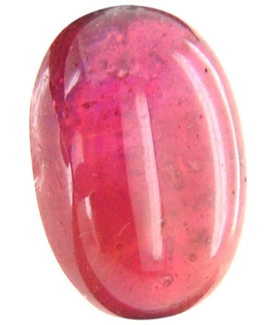 La pietra preziosa rosa rubino