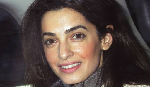 Amal Clooney sin maquillaje 7