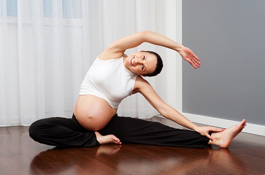 Ejercicios de estiramiento para mujeres embarazadas 2
