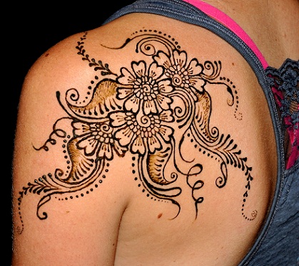 Spalla Henna Designs-arte etica per la spalla