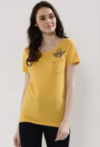 Camisetas Amarillas Beauteous de Niña