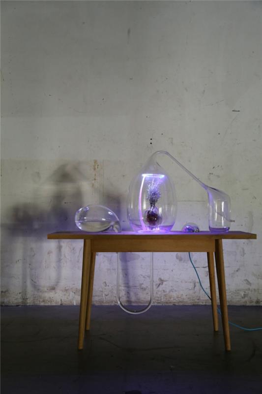 טרנדים רהיטים dutch design week תצוגה זכוכית מודרנית