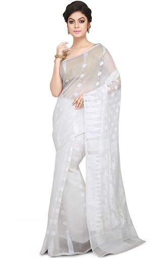 Sari . bianco semplice