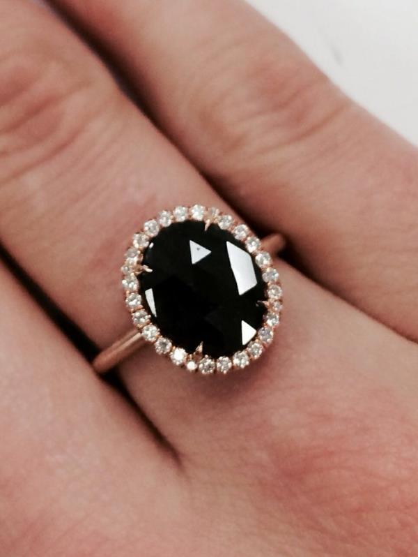 טבעות אירוסין טבעת הצעת נישואין טבעת יהלום אירוסין יהלום שחור