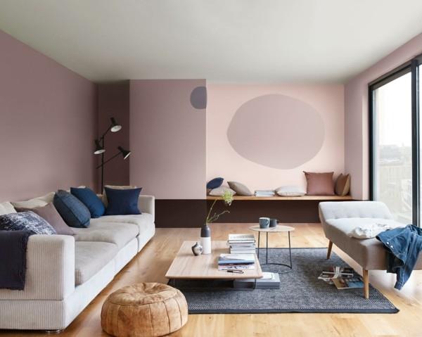 צבעי קיר רעיונות עץ לב rosa dulux
