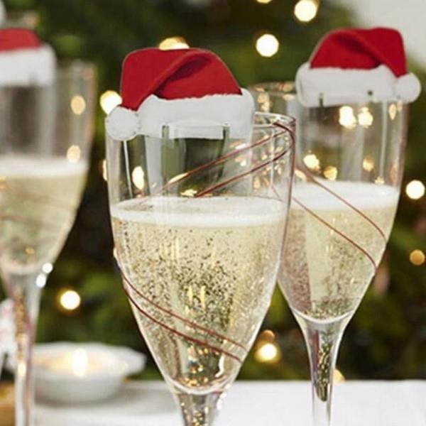 קישוט חג המולד כוסות שמפניה קישוט חג המולד