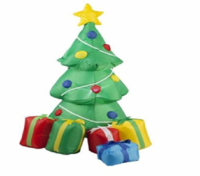 עץ חג המולד מלאכותי מלאכותי עץ חג המולד מתנפח
