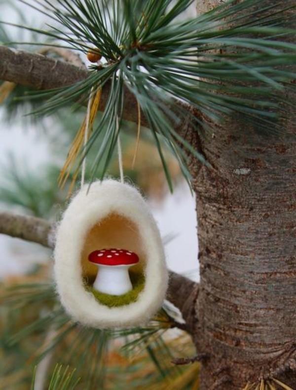 רעיון לקישוט עץ חג המולד מחבק