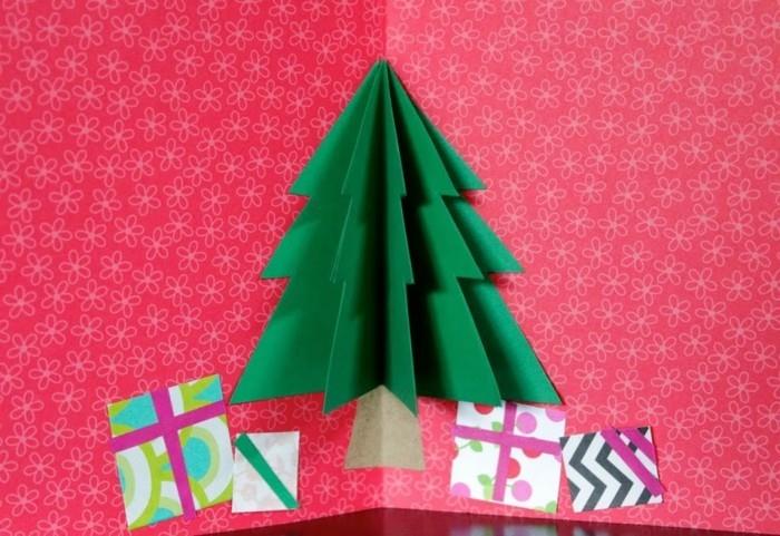 טינקר כרטיסי חג המולד רעיונות diy 3d רעיון מתנה לעץ חג המולד