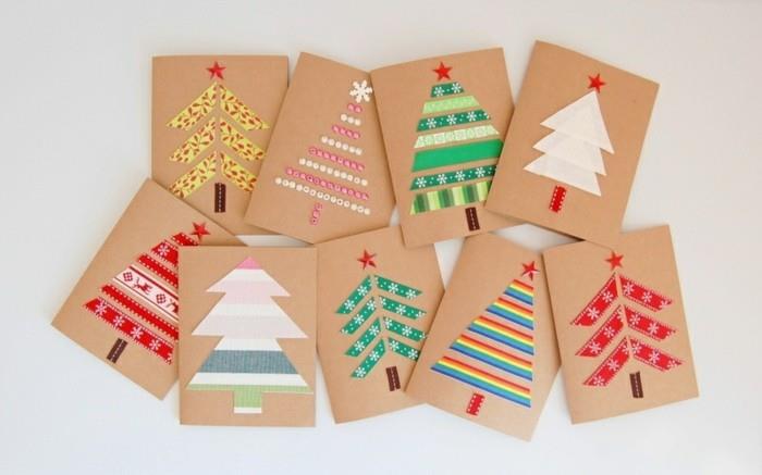 הכנת כרטיסי חג המולד בדרך הקלה לעטוף חרוזי נייר