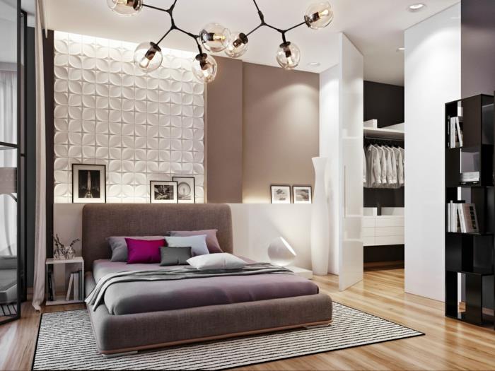 שטיחי פס נברשת עיצוב רעיונות לחיים חדר שינה יפה