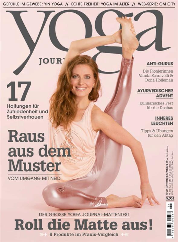 מגזין yoga journal asanas ayurveda ביטחון עצמי סיפוק